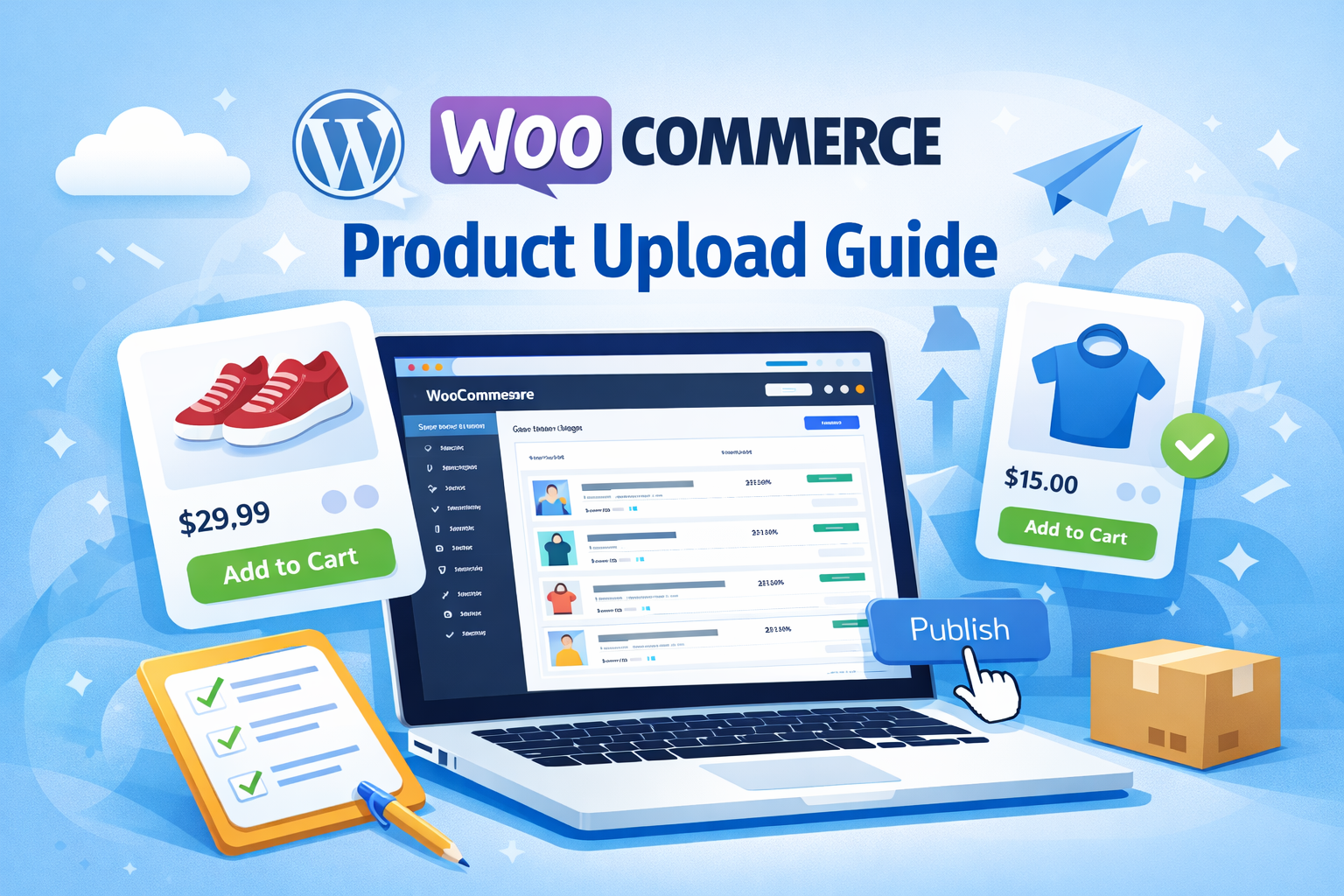 WooCommerce product upload service